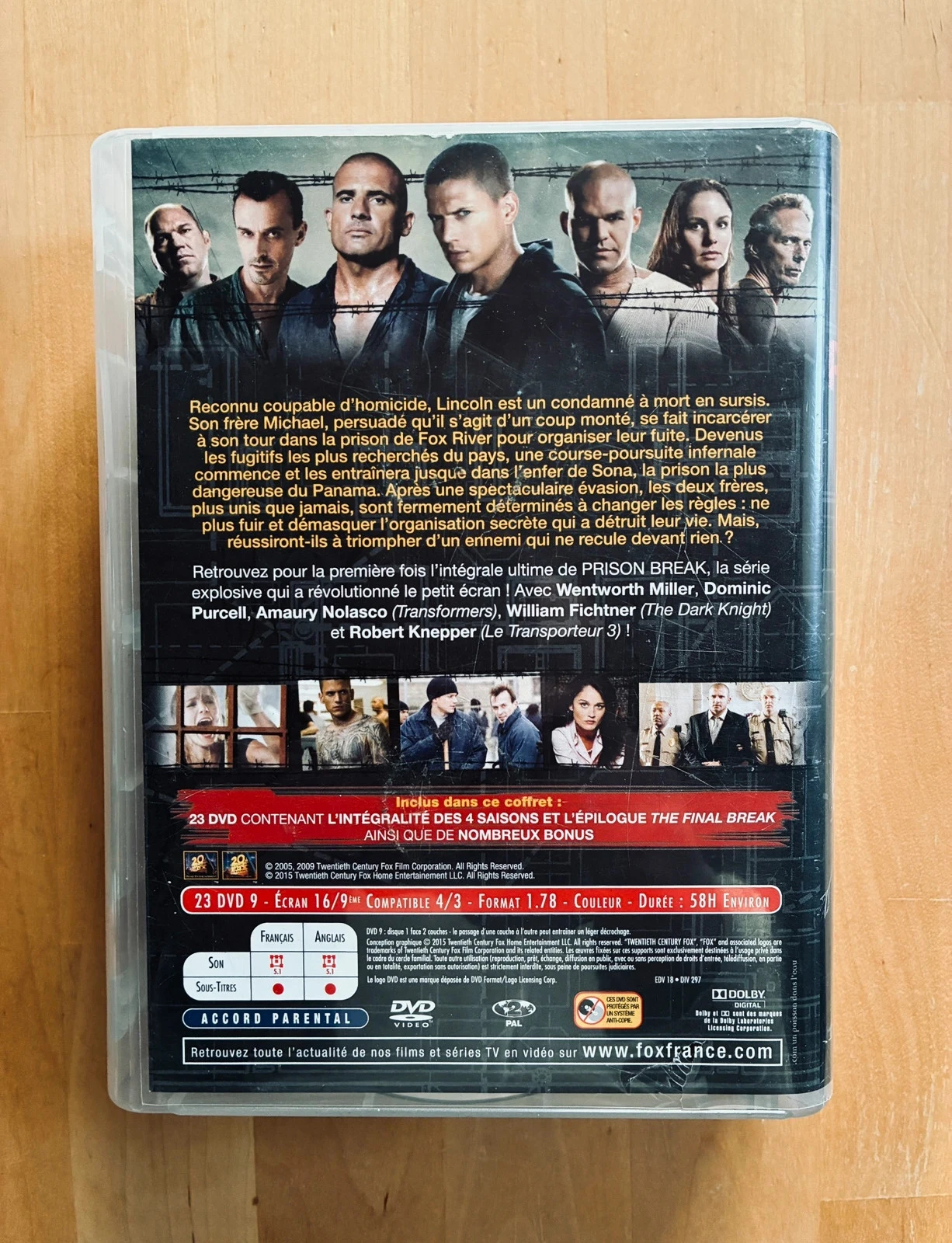 Coffret 23 DVD intégrale série Prison Break. – photo 2